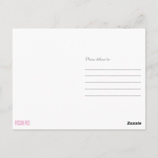 Carte Postale Lady Bug (Dos)