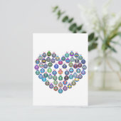 Carte Postale Lady Bug Heart (Debout devant)