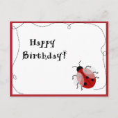 Carte Postale Lady Bug Post Card (Devant)