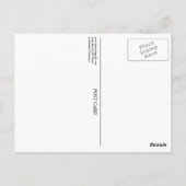 Carte Postale Lady Bug sur Dill Flower avec Dew (Dos)