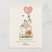 Carte Postale Lady Buisses & Baisers Classroom Valentine Photo (Devant)