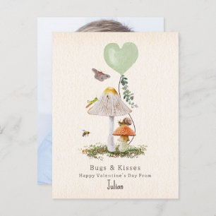 Carte Postale Lady Buisses & Baisers Snail Classroom Valentine P