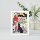 Carte Postale Lady, Chats & Chiens, Alexandre Steinlen (Debout devant)