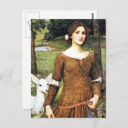 Carte Postale Lady Clare avec un père (Devant / Derrière)