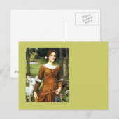 Carte Postale Lady Clare et la Faune (Devant / Derrière)