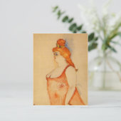 Carte Postale Lady Cocyte par Toulouse-Lautrec (Debout devant)