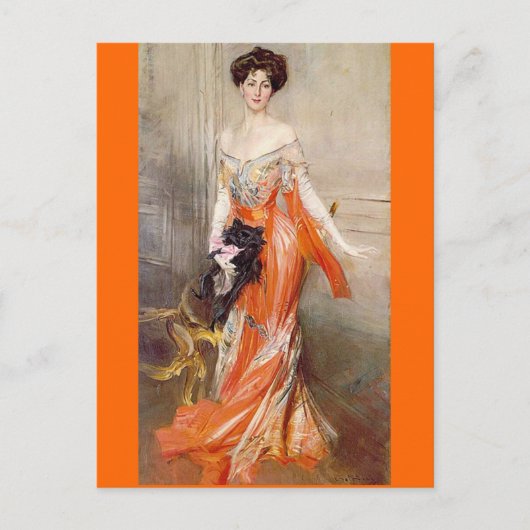 Carte Postale Lady Decides - Boldini (Devant)