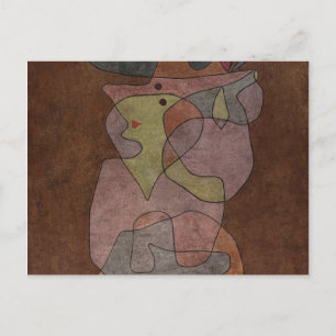 Carte Postale Lady Demon par Paul Klee