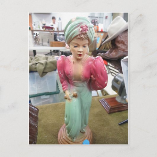 Carte Postale Lady Figurine (Devant)