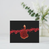Carte postale Lady in Red (Debout devant)