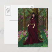 Carte Postale Lady in the Forrest Post Card (Devant / Derrière)