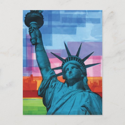 Carte Postale Lady Liberty (Devant)