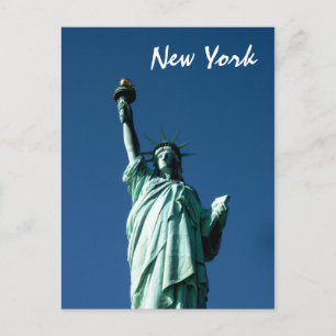 Carte Postale Lady Liberty (couleur)