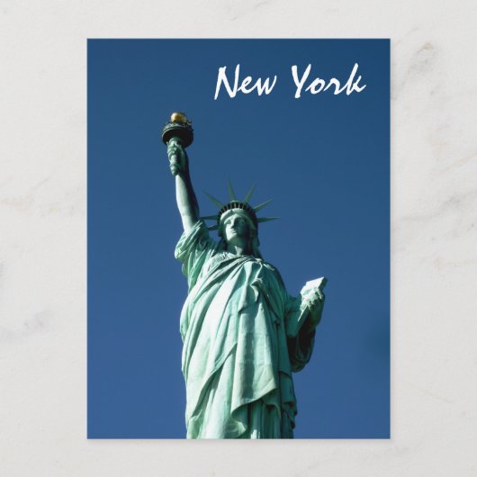 Carte Postale Lady Liberty (couleur) (Devant)