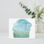 Carte postale Lady Liberty Poem (Debout devant)