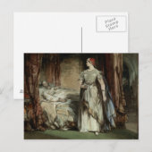 Carte Postale Lady Macbeth, 1850 (Devant / Derrière)