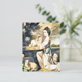 Carte Postale Lady Mary Leslie (Debout devant)