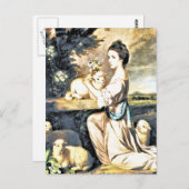 Carte Postale Lady Mary Leslie (Devant / Derrière)