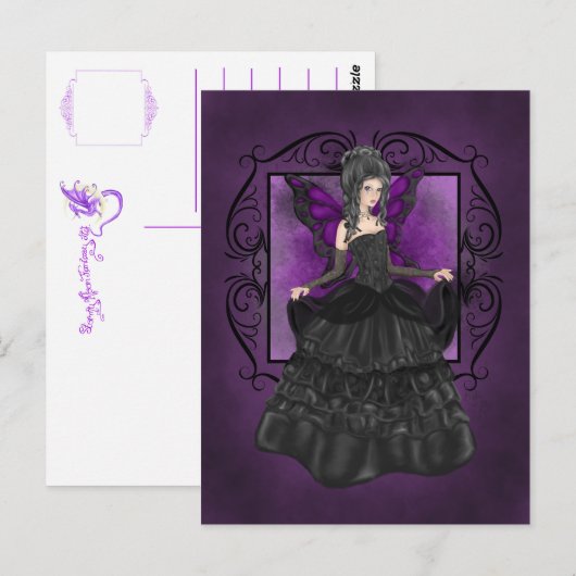 Carte postale Lady Midnight (Devant / Derrière)