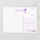 Carte postale Lady Midnight (Dos)