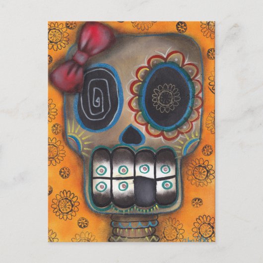 Carte postale Lady Muerte (Devant)