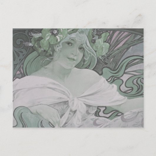 Carte postale Lady Nature (Devant)