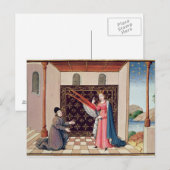Carte Postale Lady Philosophie offre aux ailes de Boethius (Devant / Derrière)