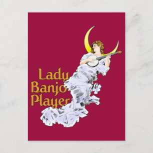 Carte postale Lady Player