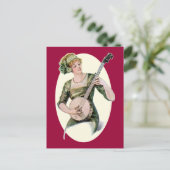 Carte postale Lady Player (Debout devant)