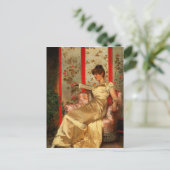 Carte Postale Lady Reading (Debout devant)