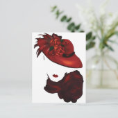 Carte Postale Lady Scarlet (Debout devant)