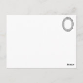Carte Postale Lady Skipwith (Dos)