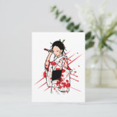 Carte Postale Lady Snow Blood (Debout devant)