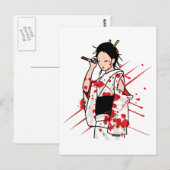Carte Postale Lady Snow Blood (Devant / Derrière)