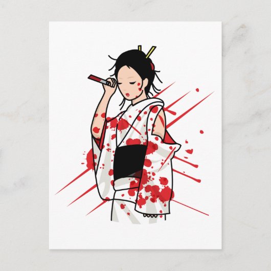 Carte Postale Lady Snow Blood (Devant)