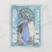 Carte postale Lady Snowflake (Devant)