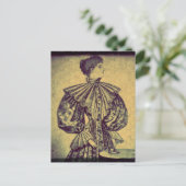 Carte postale Lady sophistiquée (Debout devant)