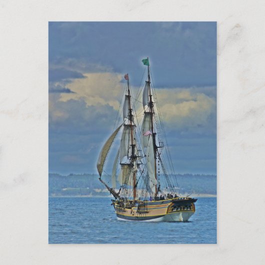 Carte Postale Lady Washington (Devant)