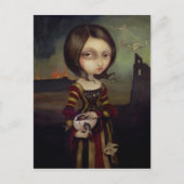 Carte postale "Lady with a Bosch Egg" (Devant)