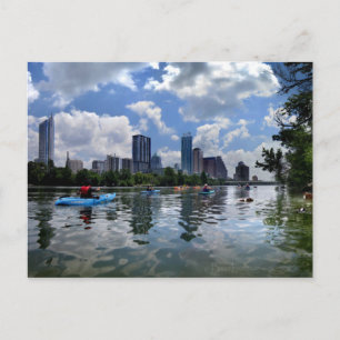 Carte Postale Ladybird Lake Kayaks and Dog Park - Austin, Texas