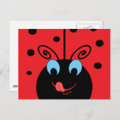Carte Postale Ladybug (Devant / Derrière)