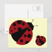Carte Postale Ladybug (Devant / Derrière)