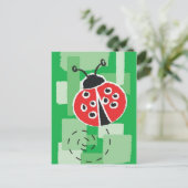 Carte postale LadyBug (Debout devant)