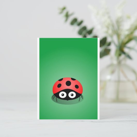 Carte Postale Ladybug (Debout devant)