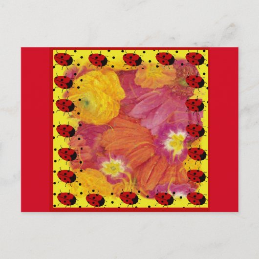 Carte Postale Ladybug (Devant)