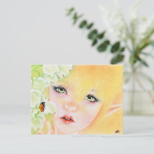 Carte postale Ladybug Fairy (Debout devant)