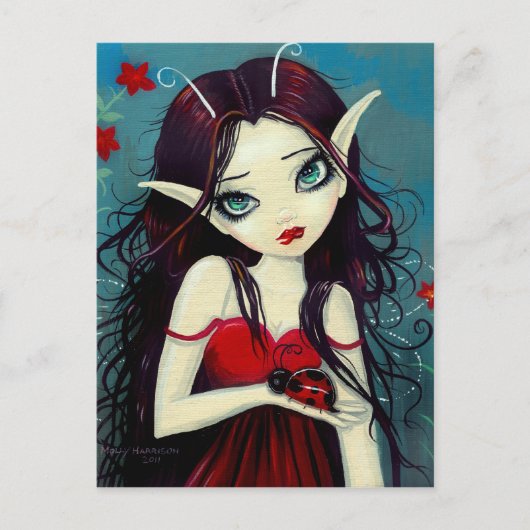 Carte postale Ladybug Fairy (Devant)