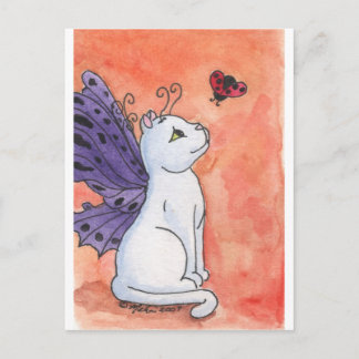 Carte Postale Ladybug Friend