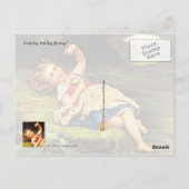 Carte Postale Ladybug, Ladybug, Volez ! (Dos)