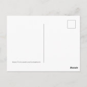 Carte Postale Ladybug Leaf (Dos)